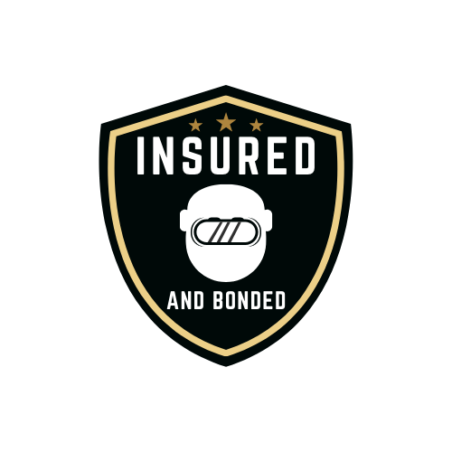 Navarro Metalworks "Bonded and Insured " Logo